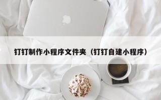 长沙钉钉制作小程序文件夹（钉钉自建小程序）